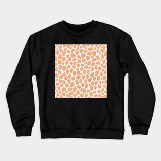 Pink and mustard leopard print Crewneck Sweatshirt